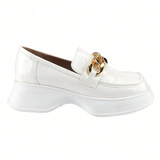 Chain Platform Loafers for Women - Belovely