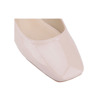 Mary Janes Square toe Block low heel Women Shoes - Belovely