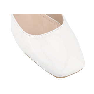 Mary Janes Square toe Block low heel Women Shoes - Belovely