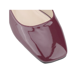 Mary Janes Square toe Block low heel Women Shoes - Belovely