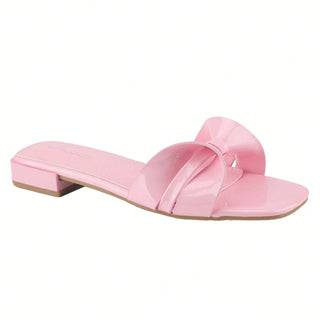 Bowknot Flat Sandals Slip On Slides