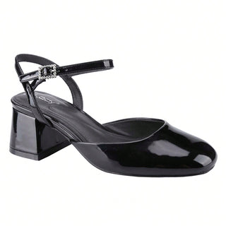 Mary Jane Block Low Heel Ankle Strap Wedding Party Shoes