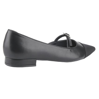 Mary Janes flat Pointed Toe Buckle Strap two tone