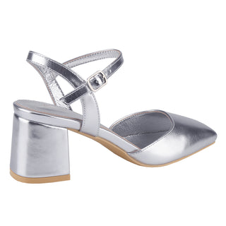 Mary Jane Low Heel Ankle Strap Wedding Pumps